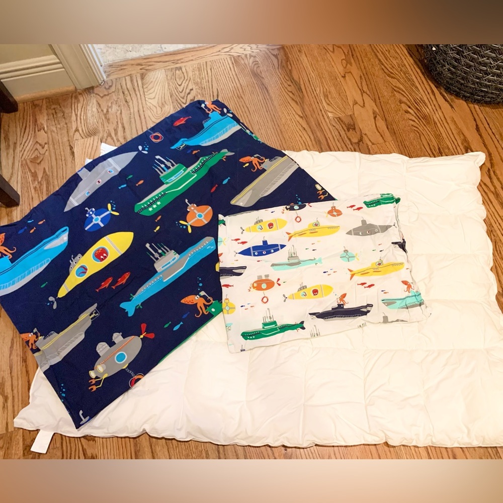 Submarine Duvet Cover, Insert & Matching Pillowcase